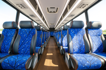 Kingsport Charter Bus Inside