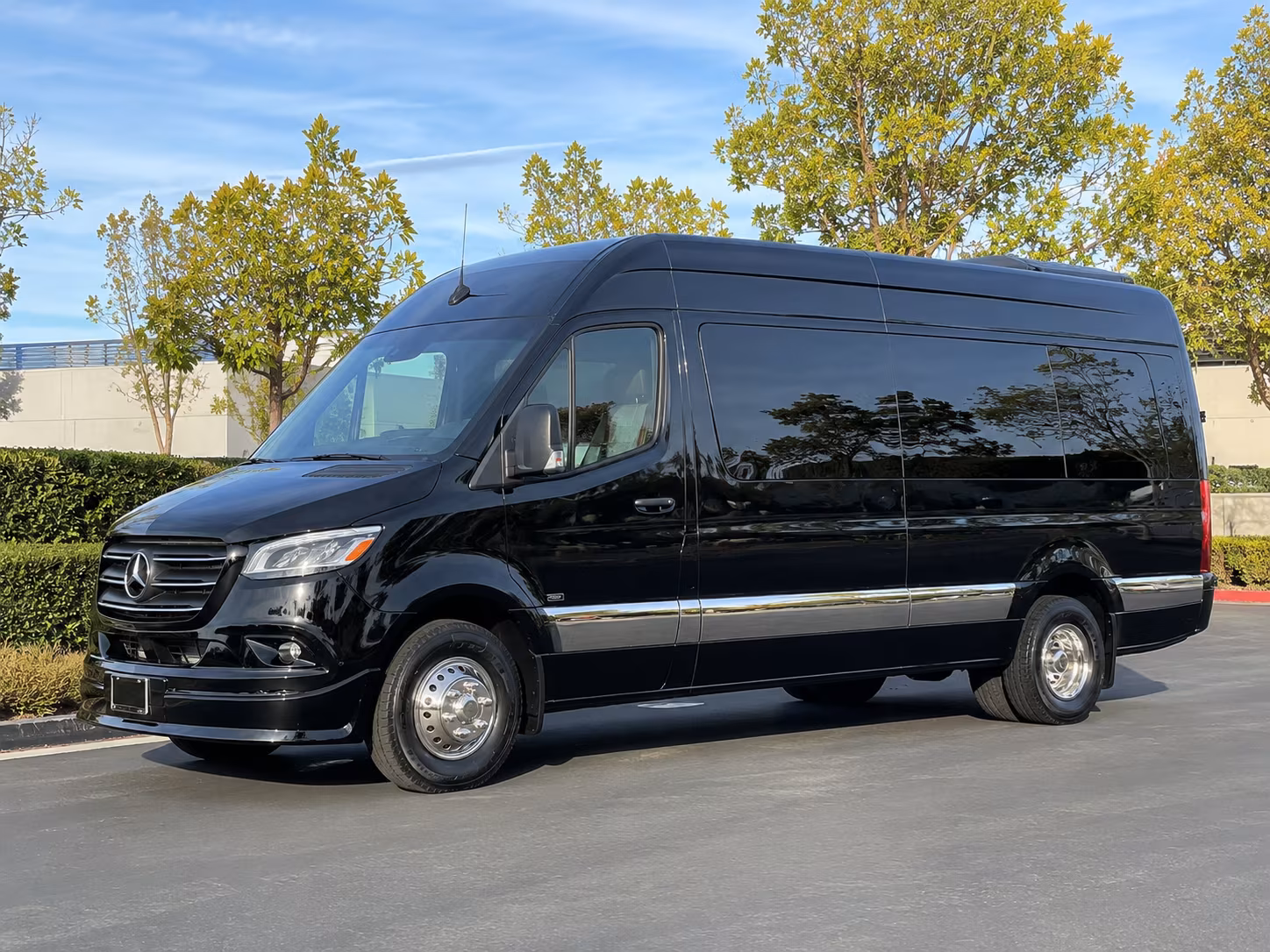 sprinter vans and smaller vehicles for tighter prom groups
